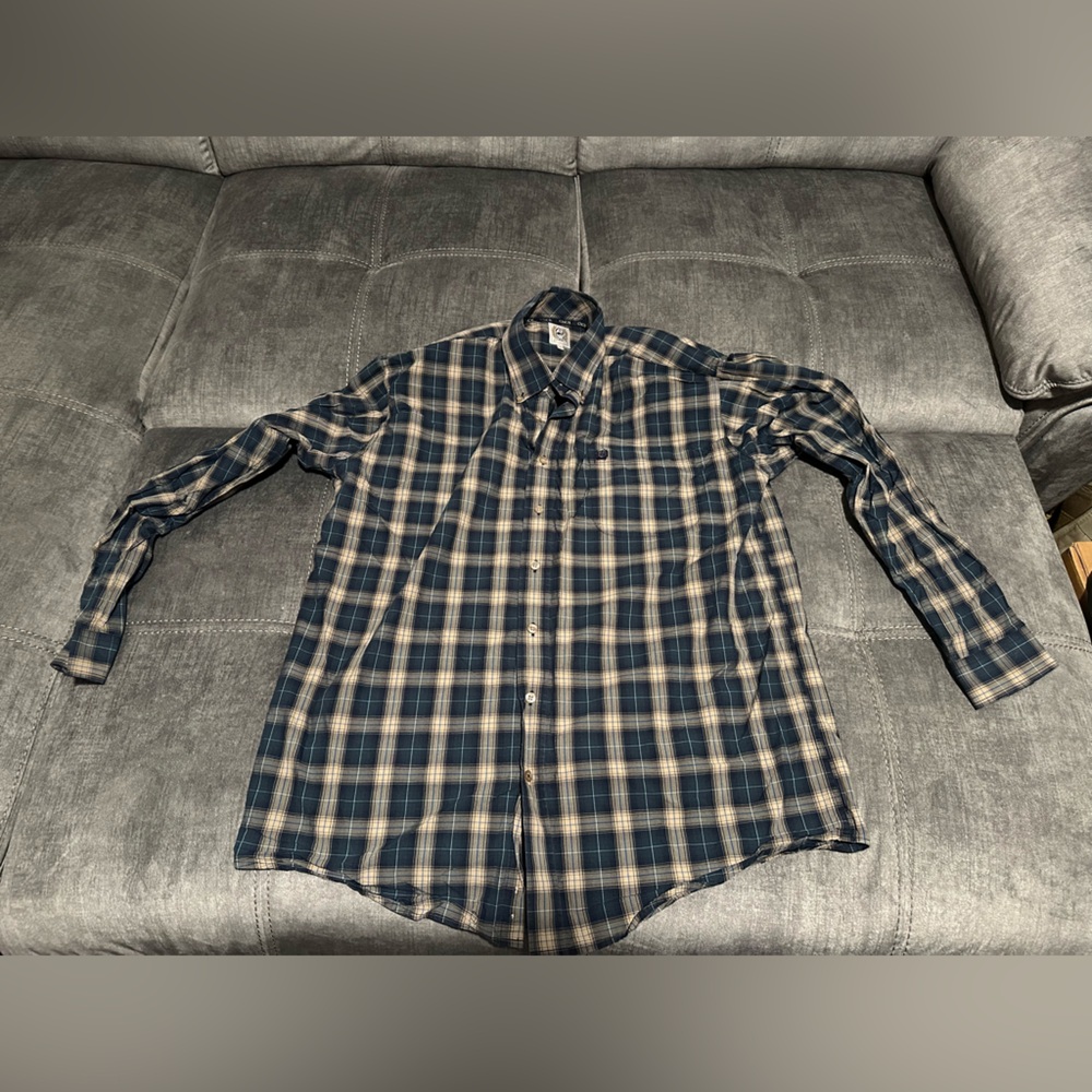 Cinch men’s long sleeve button up shirt
